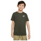 Nike Παιδική κοντομάνικη μπλούζα Sportswear Embroidered Futura Tee